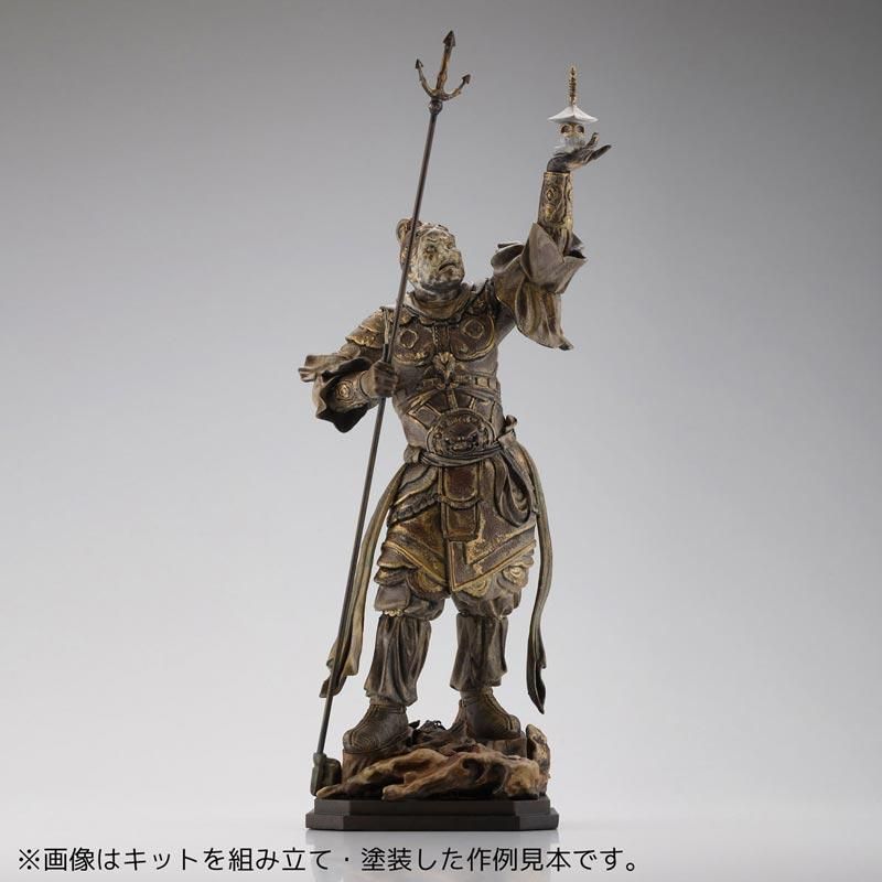 ARTPLA 四天王像 多聞天 プラモデル 海洋堂