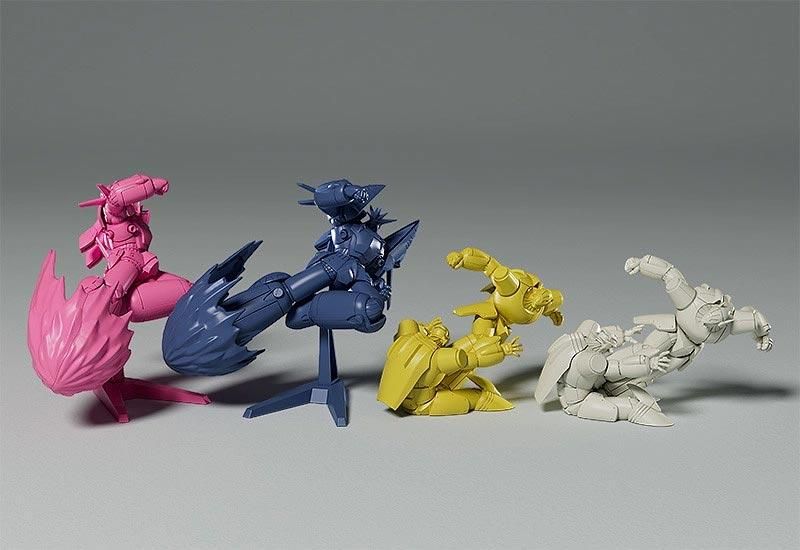 メディコムトイ ダイナマイトコレクション ガンバスター／マシーン兵器RX-7 名作『トップをねらえ！』から「ガンバスター」とノリコが乗った