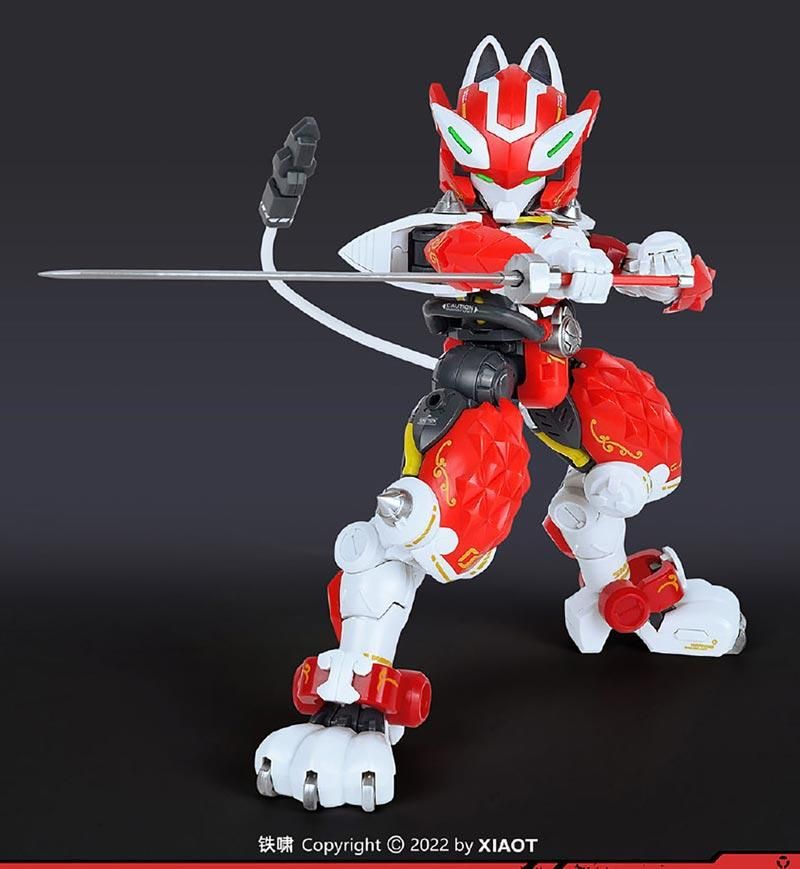 1/60 超高機動装甲・猫忍者 C.A.T-03 突撃戦場司令機 火炎