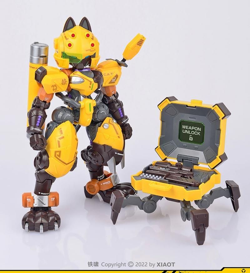 福袋 バースデイ 超高機動装甲・猫忍者 1/60 C.A.T-02 獠 長距離重火力狙撃機 模型製作用品