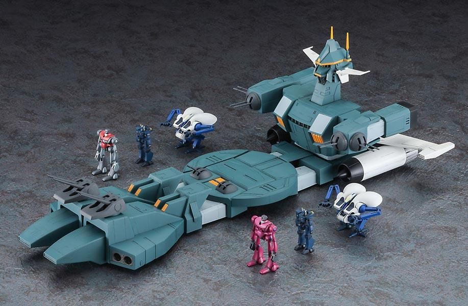 1/500 ギア・ギア 戦闘メカ ザブングル プラモデル ハセガワ