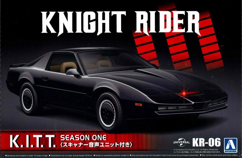 KNIGHT RIDER シーズン1 ナイト2000 K.I.T.T.プラモデル