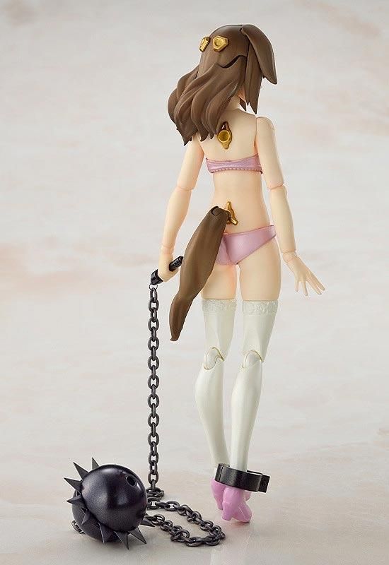 下着素体娘ラン メイドVer.」合わせ目消しと部分塗装のお手軽