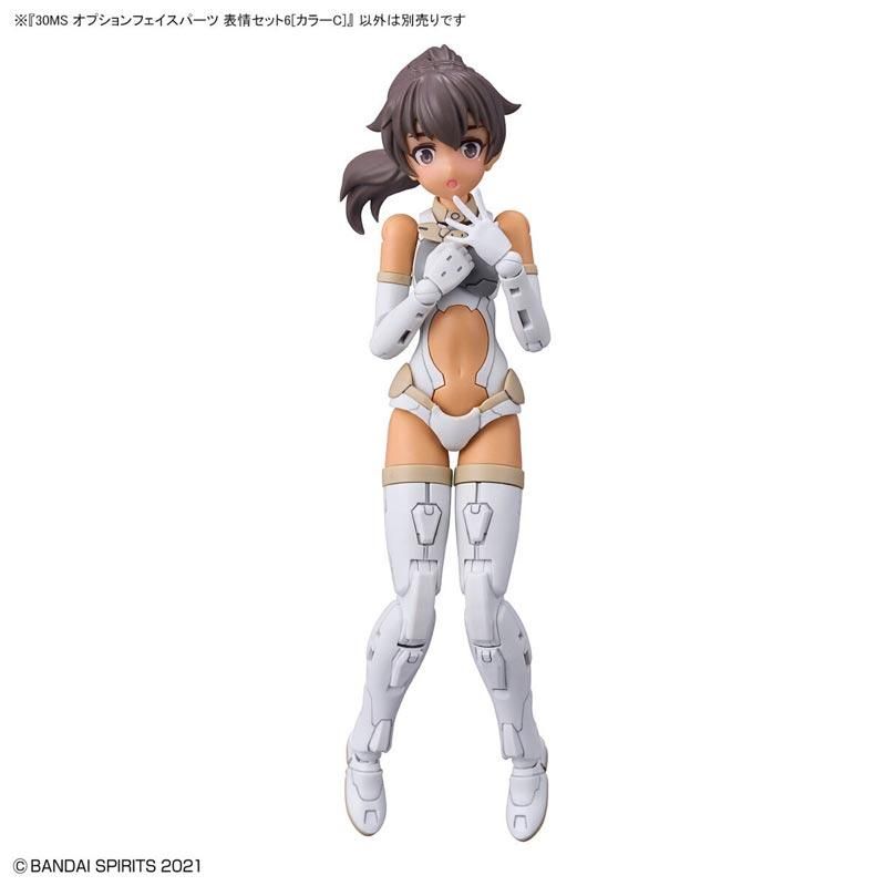30MS カラーC セット 30MS オプションフェイスパーツ 表情セット6［カラーC］ プラモデル