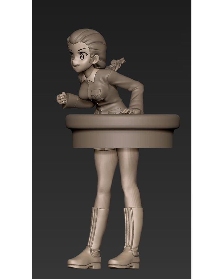 1/35 知波単学園 フィギュアセット（西 絹代/福田/玉田/細見