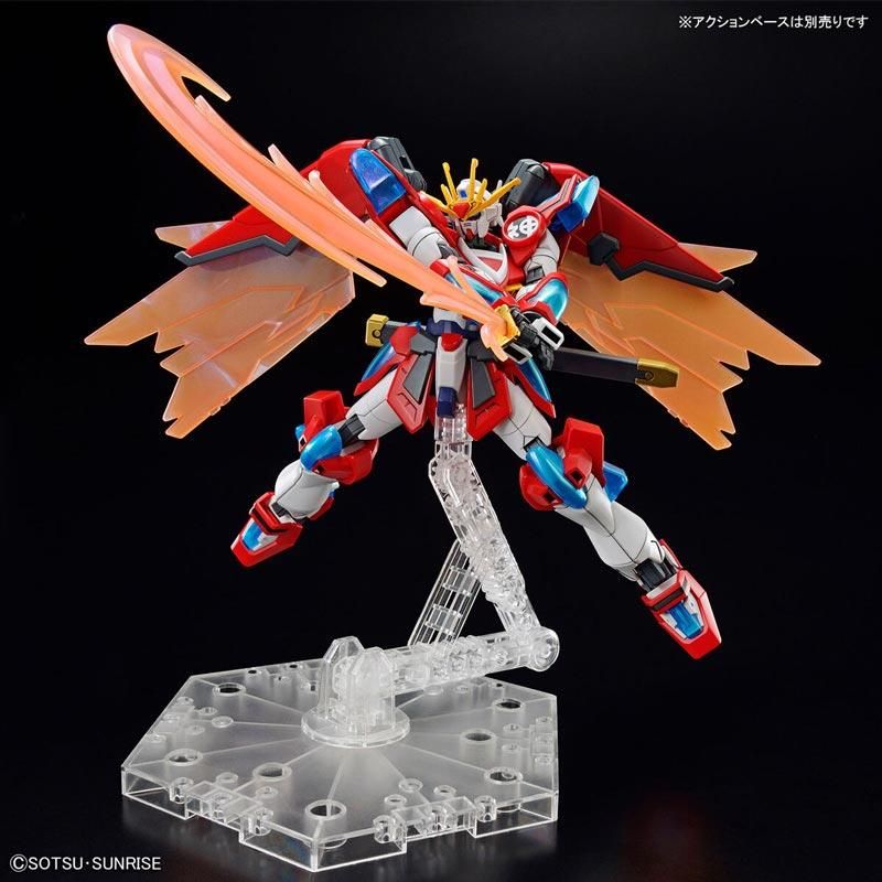 HGBF 1/144 ビルドバーニングガンダム リミテッドレッドクリアVer.-