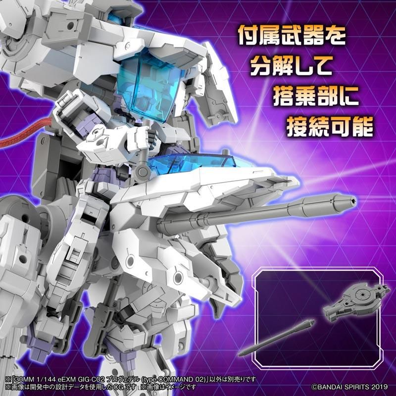 30MM 1/144 eEXM GIG-C02 プロヴェデル(type-COMMAND 02) 30MM 1/144 eEXM GIG-C02 プロヴェデル(type-COMMAND 02)