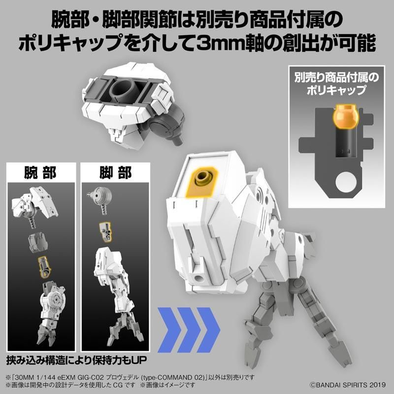 30MM 1/144 eEXM GIG-C02 プロヴェデル（type-COMMAND 02）