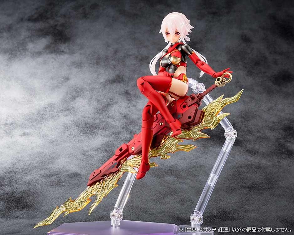 皇巫 スサノヲ 紅蓮 メガミデバイス プラモデル コトブキヤ