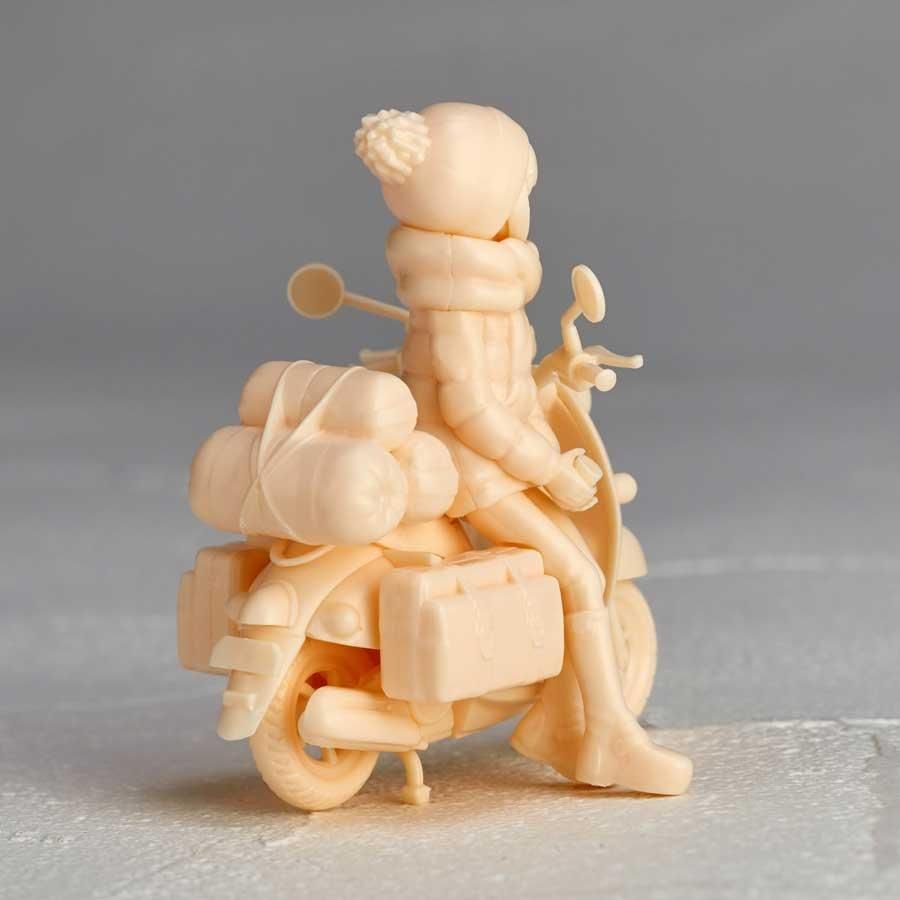 ARTPLA ゆるキャン△ 志摩リンとバイクセット プラモデル 海洋堂