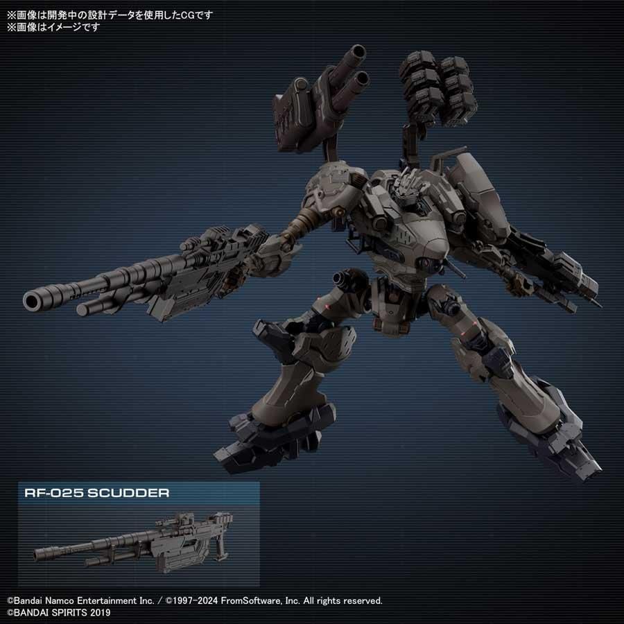 BANDAI - 30MM RaD CC-2000 ORBITER ナイトフォール ARMORED CORE VI FIRES OF RUBICON(アーマード・コア6 ファイアーズ オブ ルビコン) 30 MINUTES MISSIONS(サーティミニッツミッションズ) プラ Bandai 30 Minutes Missions 30MM Armored Core VI Fires of