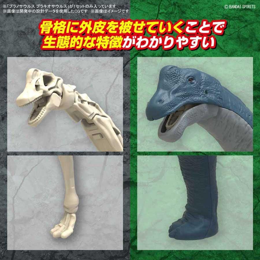 プラノサウルス ブラキオサウルス 恐竜 プラモデル バンダイスピリッツ