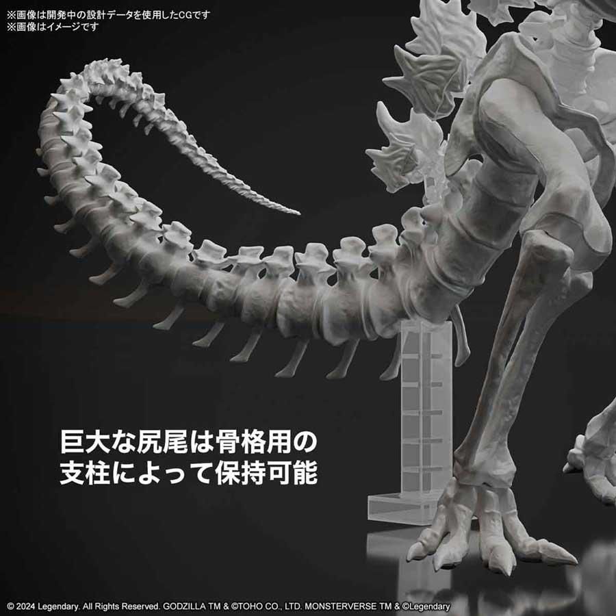 ゴジラ骨格 ゴジラ（2024） from｢ゴジラxコング 新たなる帝国｣ プラモデル