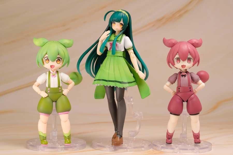 1/12 プラフィア 東北ずん子・ずんだもんプロジェクト ミニフィギュア 同梱 プラフィア 東北ずん子・ずんだもんプロジェクト あんこもん