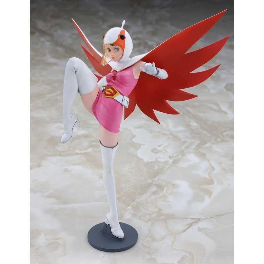 ハセガワレジンキットガッチャマンより 白鳥のジュン塗装済み完成品 科学忍者隊ガッチャマン」 白鳥のジュン レジンキット ハセガワ