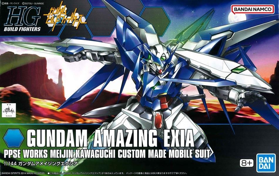 ファッションの HG 1/144 ガンダムアメイジングエクシア ガンダムビルド その他