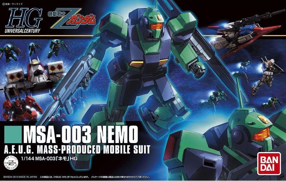 HGUC 1/144 ネモ 機動戦士Zガンダム プラモデル バンダイスピリッツ HGUC 1/144 ネモ 機動戦士Zガンダム プラモデル バンダイスピリッツ