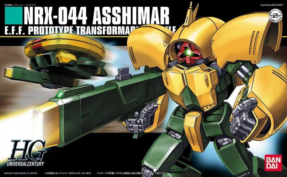 Amazon | HGUC 1/144 NRX-044 アッシマー (機動戦士Zガンダム