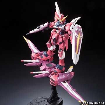RG ジャスティスガンダム 塗装 完成品 バンダイ ガンプラ 1/144 Amazon