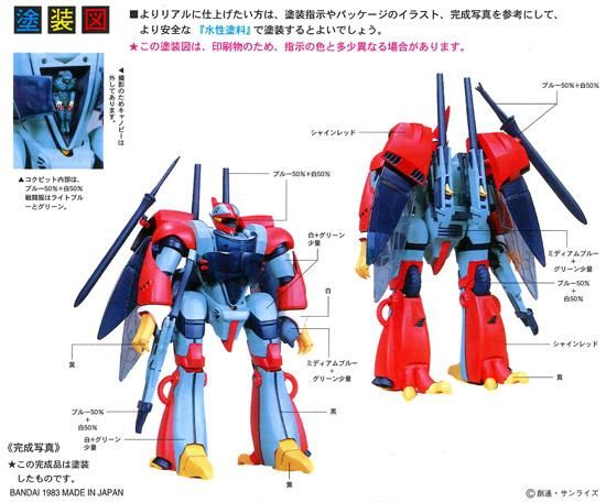 1/48 オーラバトラー ビルバイン 聖戦士ダンバイン プラモデル