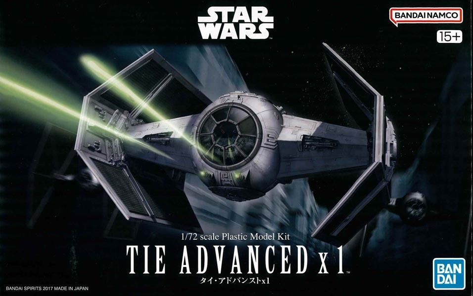 (未使用･未開封品)　スター・ウォーズ タイ・アドバンストx1 1/72スケール プラモデル f4u0baa Amazon | スター・ウォーズ タイ・アドバンストx1 1/72スケール
