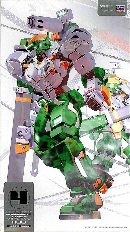 1/100 RVR-36-F アファームドT タイプF 電脳戦機バーチャロン