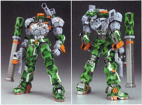 1/100 RVR-36-F アファームドT タイプF 電脳戦機バーチャロン