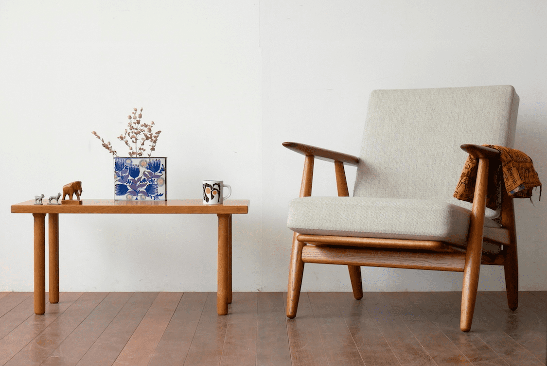 Hans J Wegner getama サイドテーブル リノリウム Hans J Wegner getama サイドテーブル リノリウム