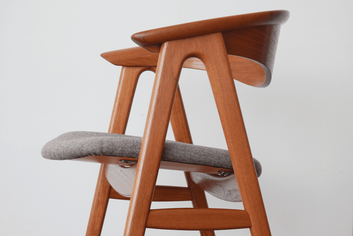 北欧 ビンテージ エリック・キルケゴー No.49 チーク Arm Chair