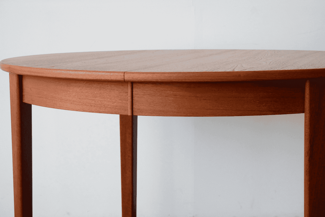 北欧ヴィンテージ　ダイニングテーブル ラウンドダイニングテーブル【2404-0033】 - 北欧家具tanuki