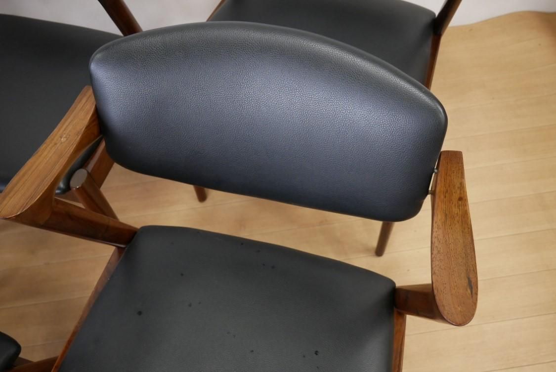 チェア/カイ・クリスチャンセン/No.42/ローズウッド材【2409-0062