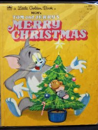 トムとジェリー Tom Jerry トム ジェリー Usa製 絵本 メリークリスマス ぼくらの秘密基地