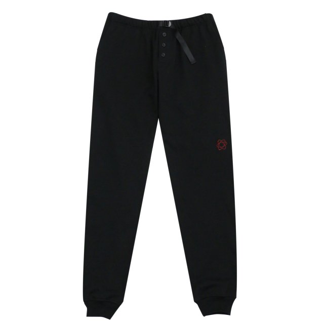 WHIMSY / BELTED SWEAT PANT BLACK