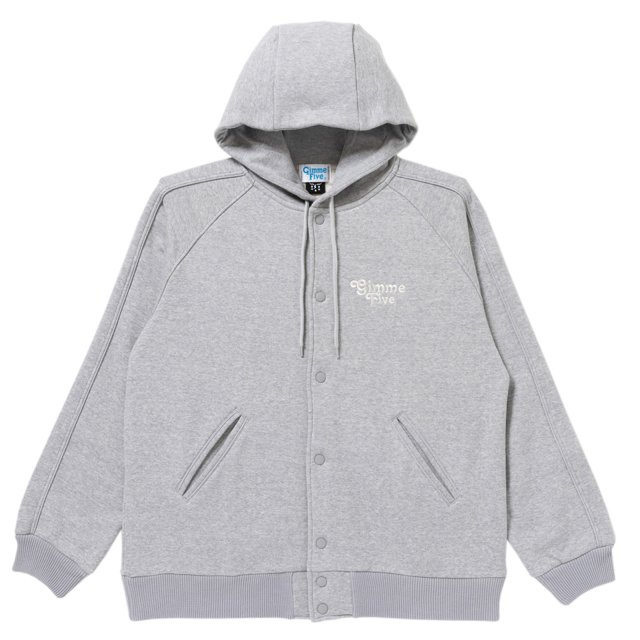 ALWAYTH x GIMME FIVE / HOODY SWEAT JACKET GREY