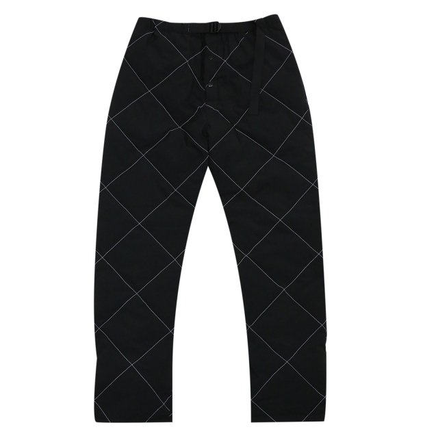 WHIMSY / REFLECTIVE QUILTED DOWN PANTS BLACK