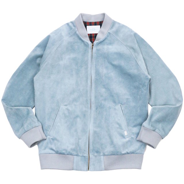 WHIMSY / SUEDE BOMBER LIGHT BLUE