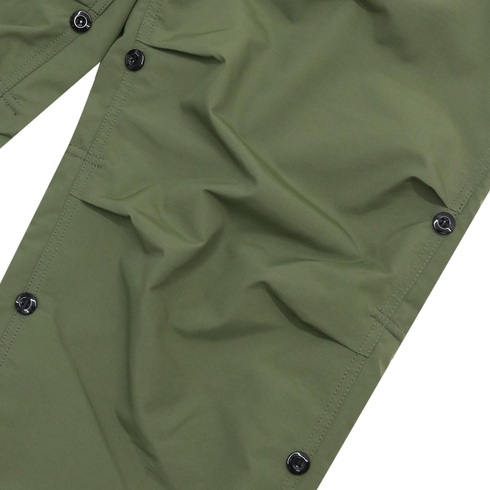 WHIMSY / HEAVY NYLON RIPSTOP UTILITY TRUCK PANT OLIVE - COFLO