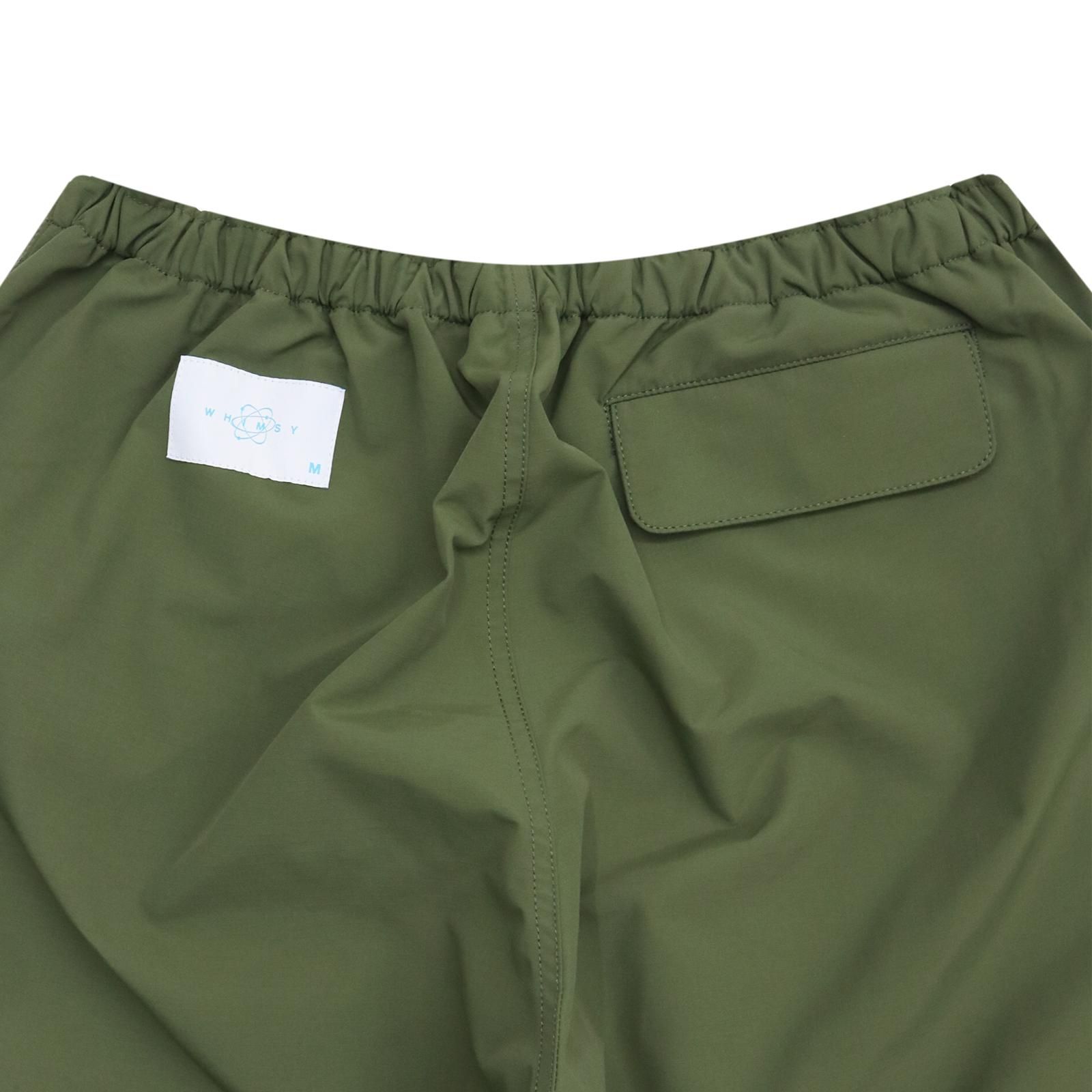 WHIMSY / HEAVY NYLON RIPSTOP UTILITY TRUCK PANT OLIVE - COFLO