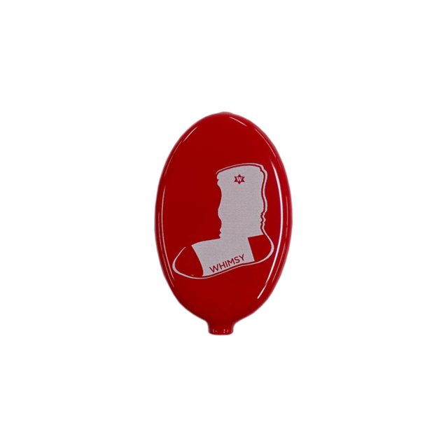 WHIMSY / RUBBER COIN CASE RED