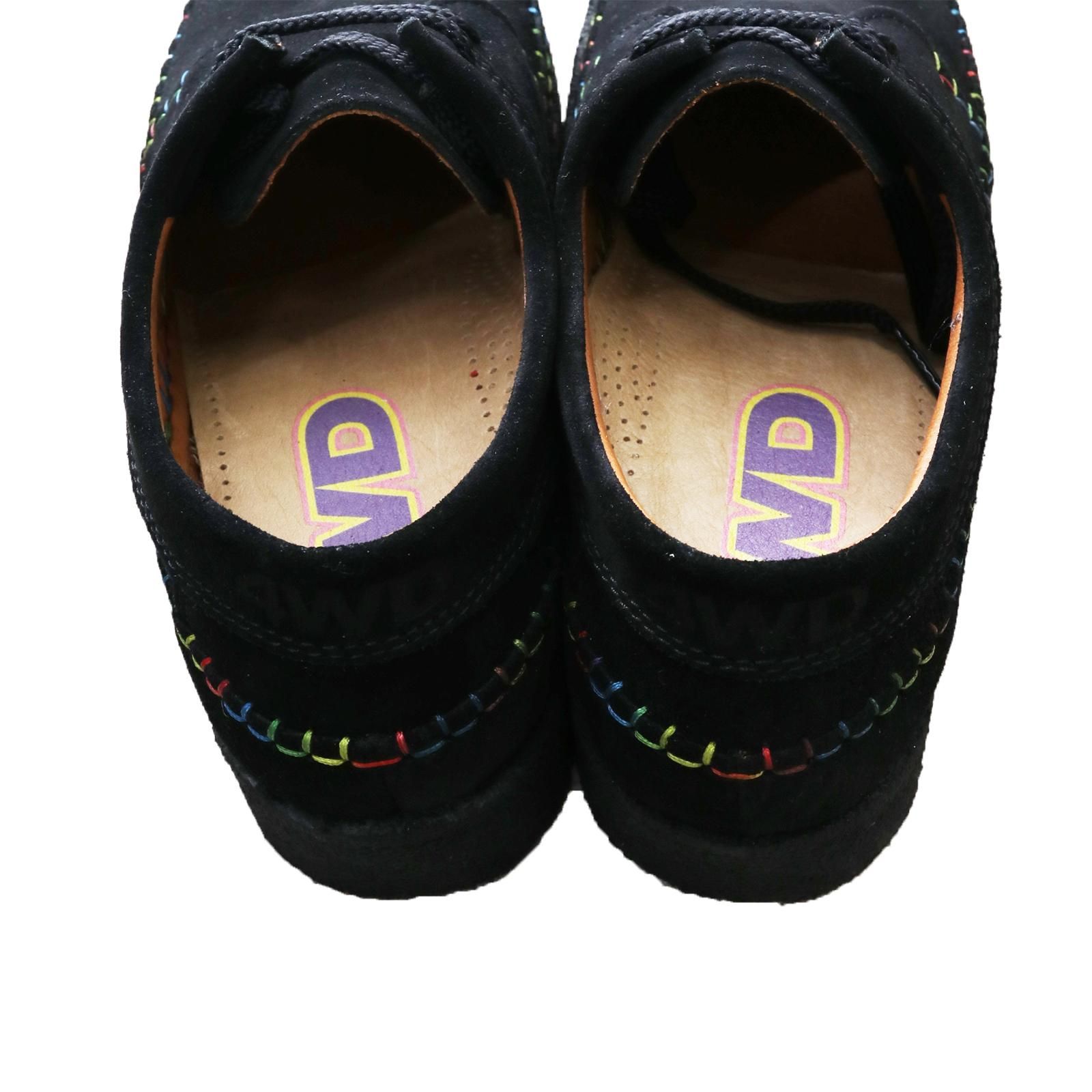 Padmore & Barnes ワラビー ブラック 8 Padmore & Barns / P204 - Black Suede パドモア＆バーンズ