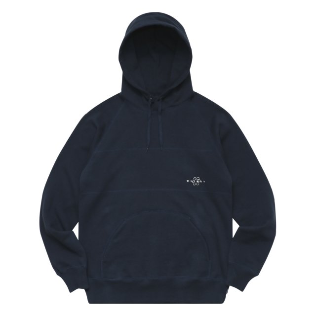 WHIMSY / RAGLAN STICHED HOODIE NAVY