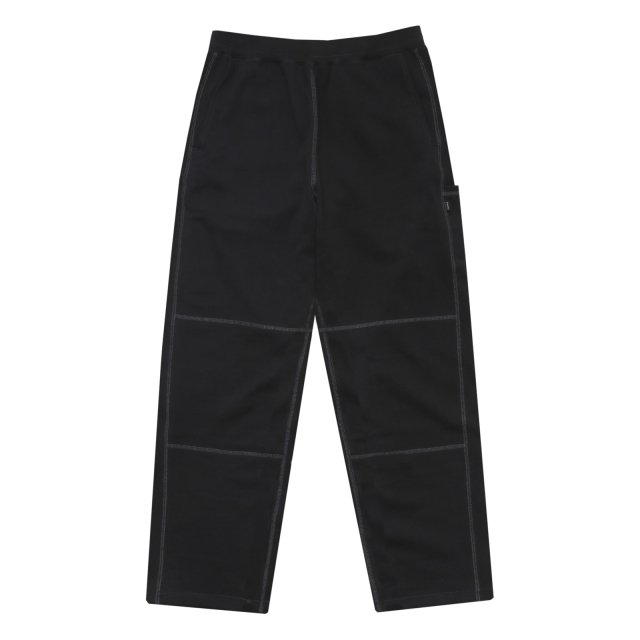 WHIMSY / STICHED SWEAT PANT BLACK