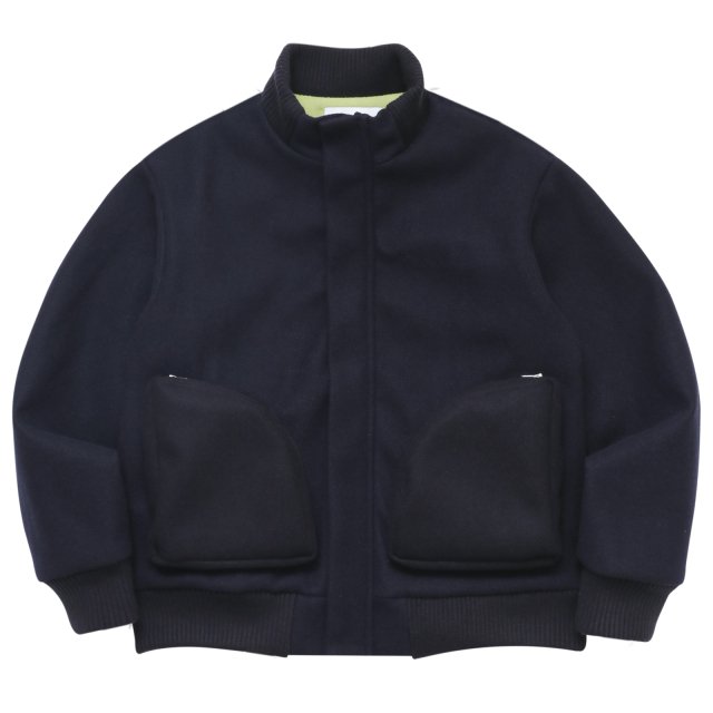 WHIMSY / DOUBLE POUCH TANKERS JACKET NAVY