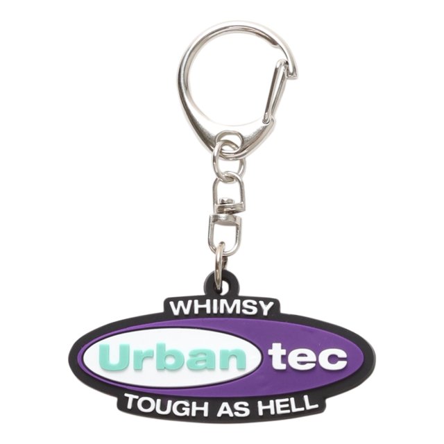 WHIMSY / URBAN TEC RUBBER KEYCHAIN PURPLE