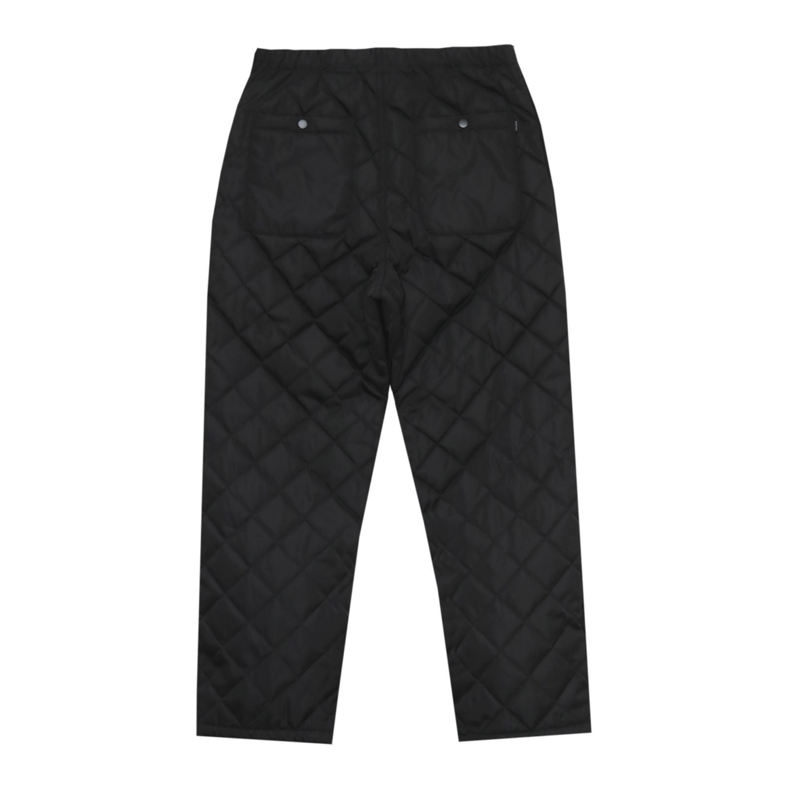 ロージーモンスター　quattro quilting_pants キルティング WHIMSY / QUILTING PANT BLACK - COFLO