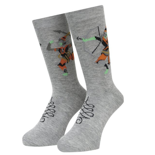 WHIMSY / GODS SOCKS GREY