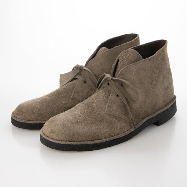 CLARKS / DESERT BOOTS DARK GREY SUEDE