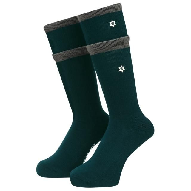 WHIMSY / JOSH SOCKS GREEN