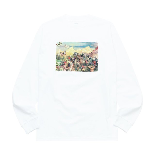 WHIMSY / BEAUTIFUL PEOPLE L/S TEE WHITE
