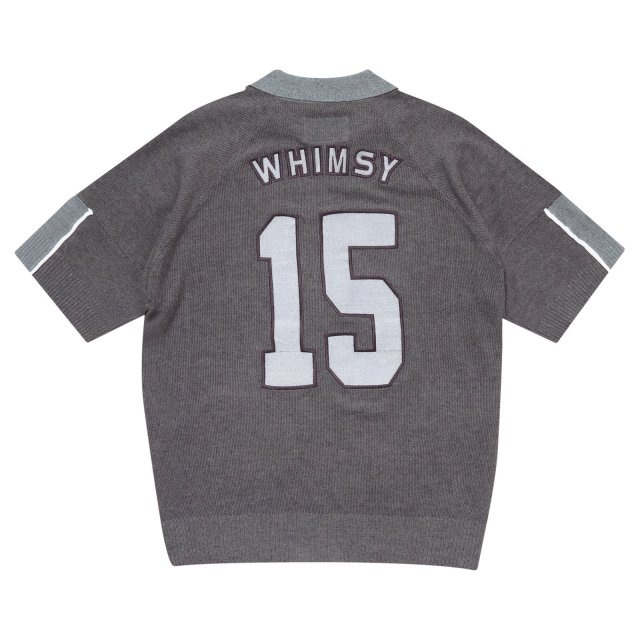 WHIMSY / OWEN KNIT TOP CHARCOAL